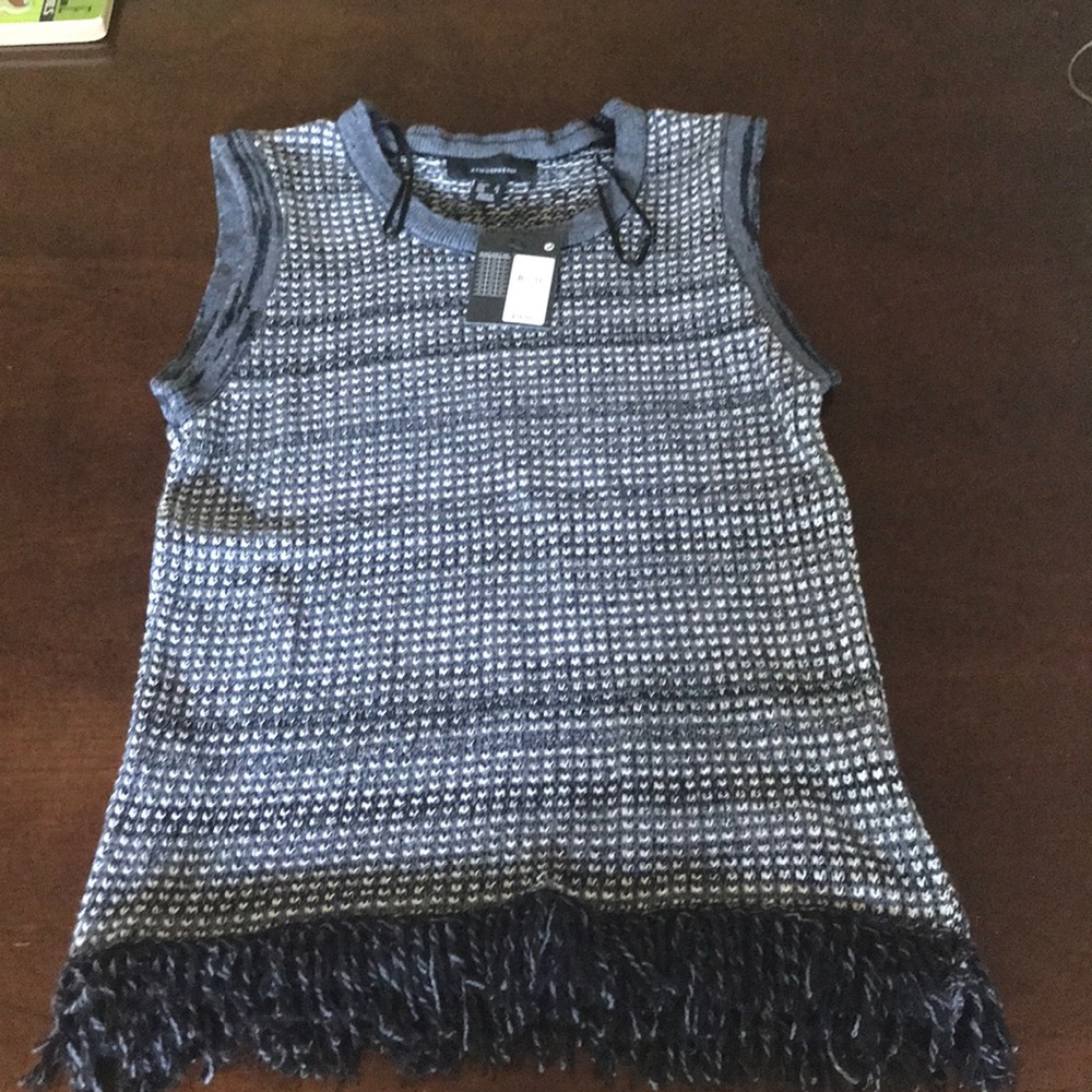 Sweater tank top